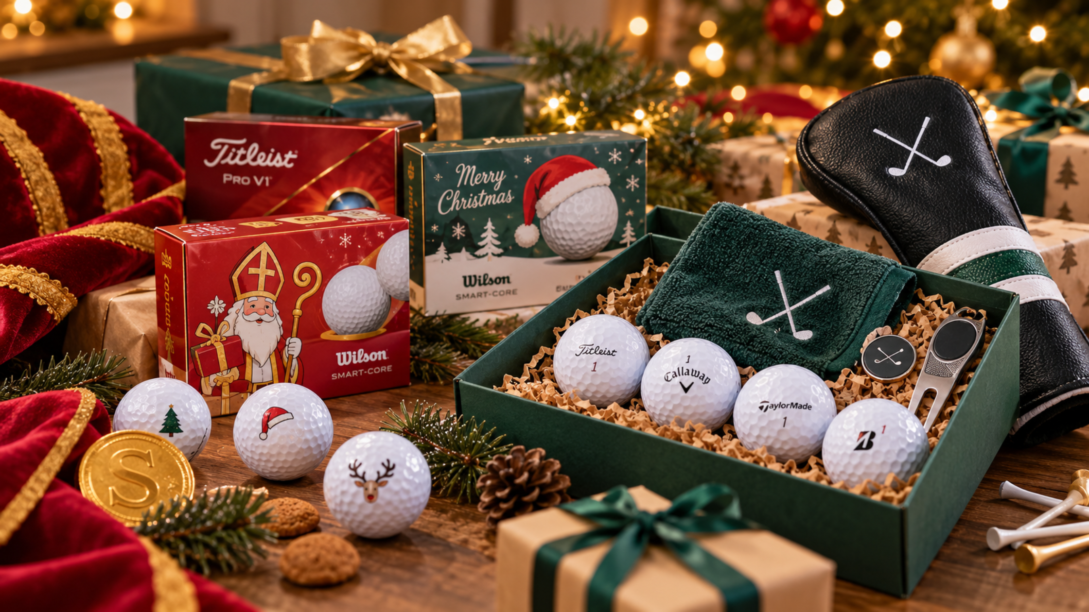 Golf als relatiegeschenk: cadeau-ideeën voor Sinterklaas, kerst en eindejaar