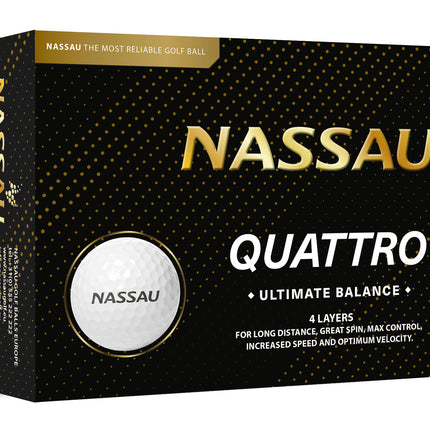 Nassau Quattro - balles de golf personnalisées