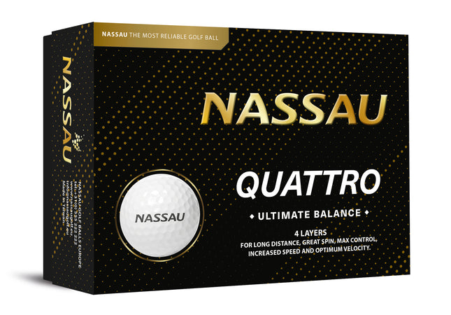 Nassau Quattro - balles de golf personnalisées