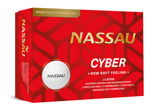 Nassau Cyber - balles de golf personnalisées