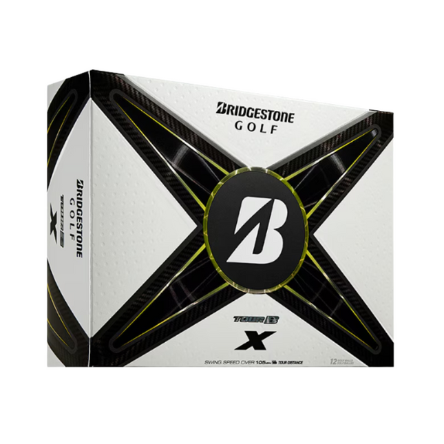Bridgestone Tour B X - balles de golf personnalisées - Blanc