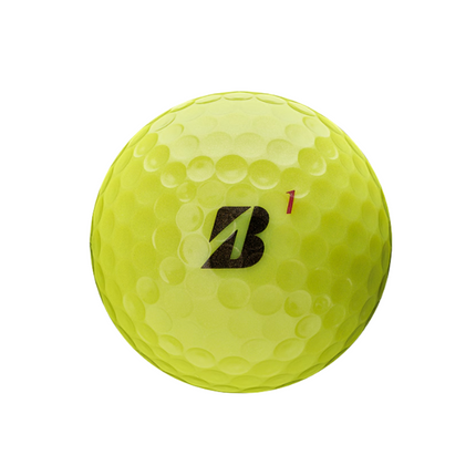Bridgestone Tour B X - balles de golf personnalisées - Jaune