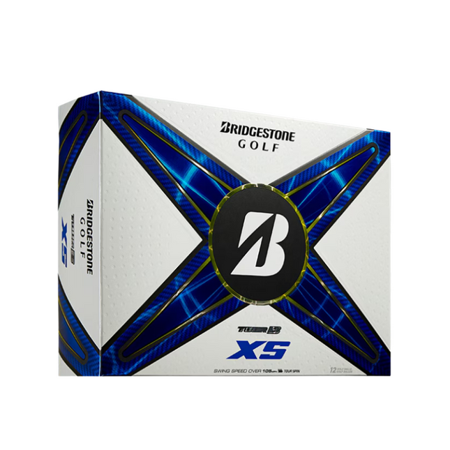 Bridgestone Tour B XS - balles de golf personnalisées - Blanc