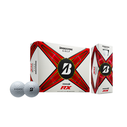 Bridgestone Tour B RX - balles de golf personnalisées - Blanc
