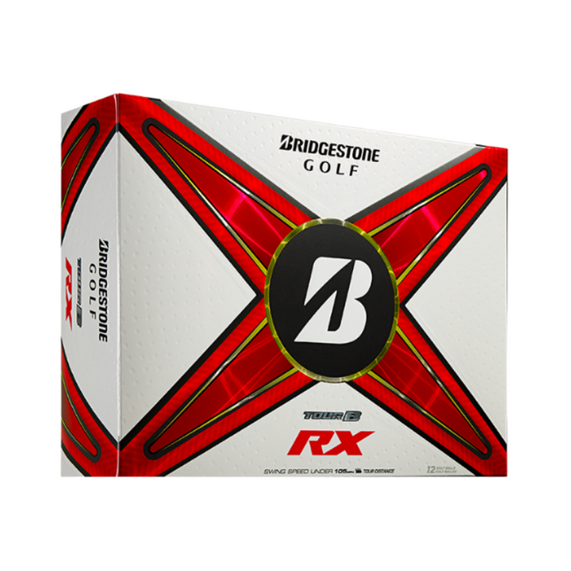 Bridgestone Tour B RX - balles de golf personnalisées - Blanc