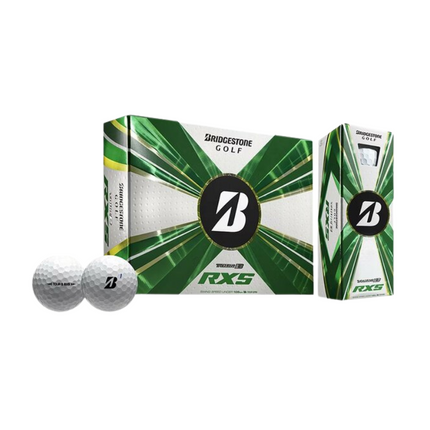 Bridgestone Tour B RXS - balles de golf personnalisées - Blanc