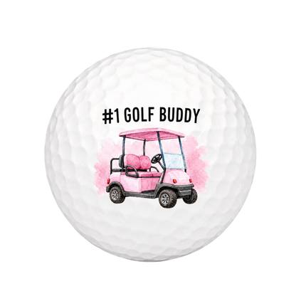 Balle de golf Golf Buddy - Wilson Smart Core - Rose