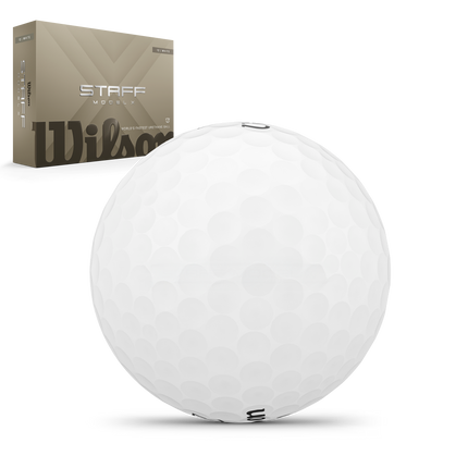 Wilson Staff Model X - balles de golf personnalisées - Blanc