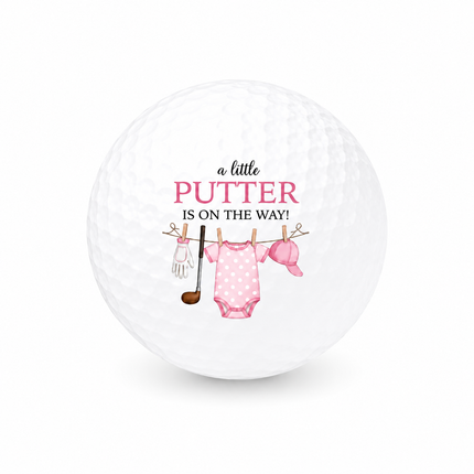 Balle de golf Baby Girl Announcement - Wilson Smart Core