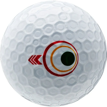 Bridgestone e12 Straight - balles de golf personnalisées - Blanc