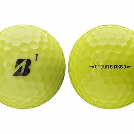 Bridgestone Tour B RXS - balles de golf personnalisées - Jaune