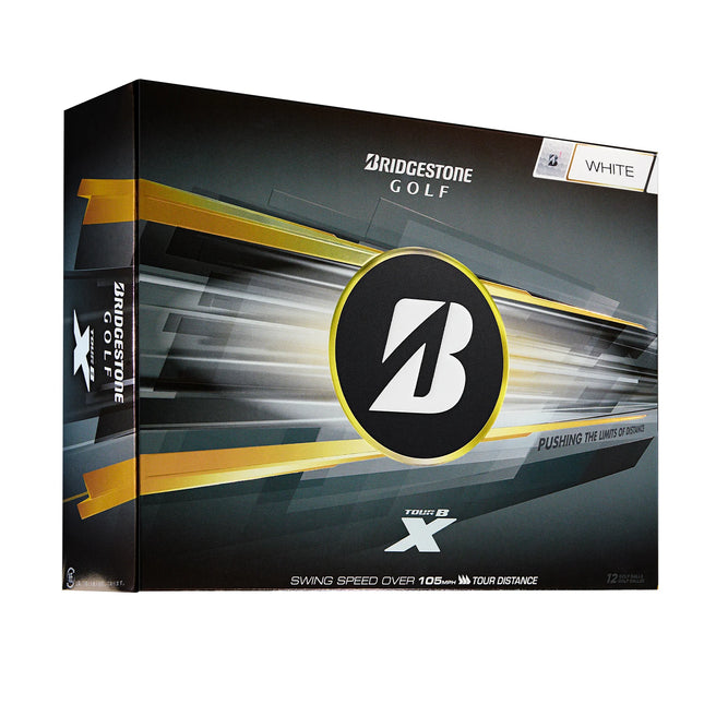 Bridgestone Tour B X - balles de golf vierges - Blanc