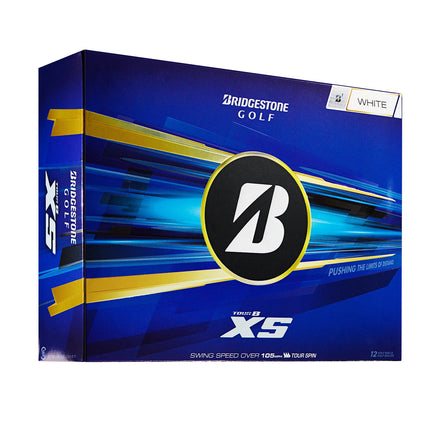 Bridgestone Tour B XS - balles de golf vierges - Blanc