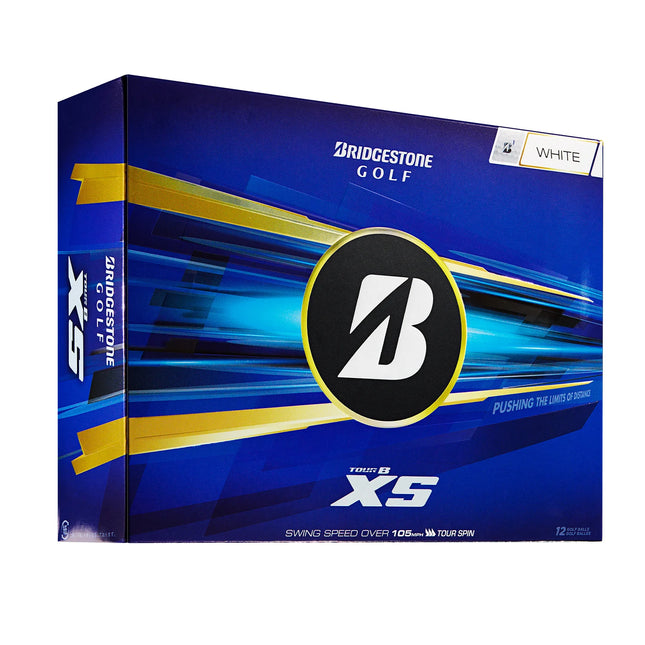 Bridgestone Tour B XS - balles de golf vierges - Blanc