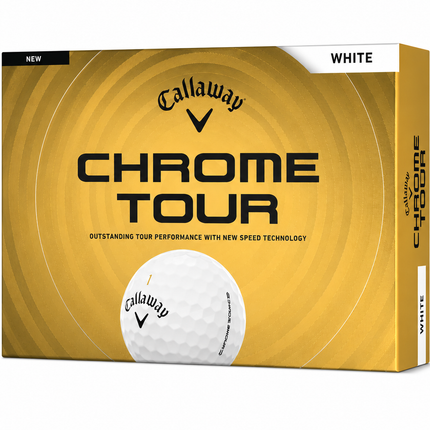 Callaway Chrome Tour - déjà personnalisées avec logo - Blanc