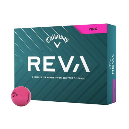 Callaway REVA - balles de golf personnalisées - Rose