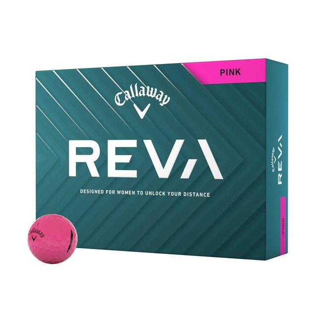 Callaway REVA - balles de golf personnalisées - Rose