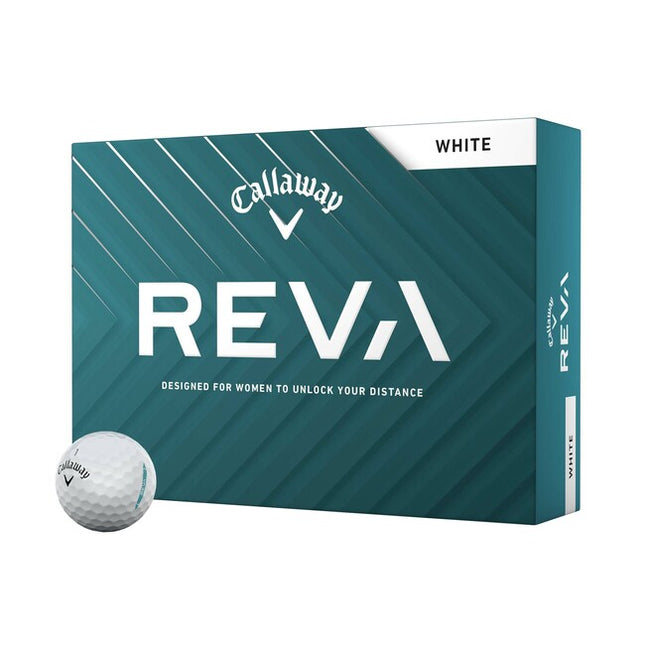 Callaway REVA - balles de golf personnalisées - Blanc