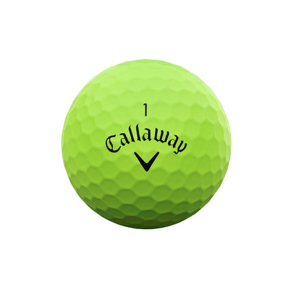 Callaway Supersoft - balles de golf personnalisées - Vert