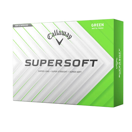 Callaway Supersoft - balles de golf personnalisées - Vert