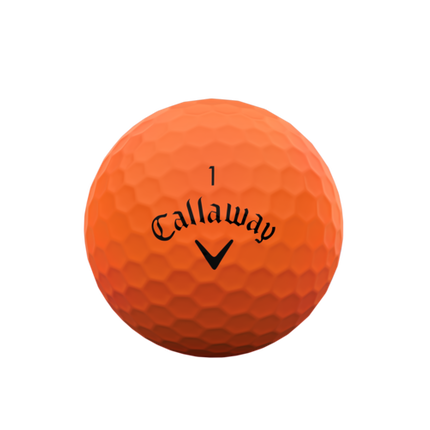 Callaway Supersoft - balles de golf personnalisées - Orange