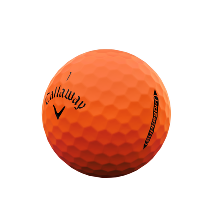Callaway Supersoft - balles de golf personnalisées - Orange