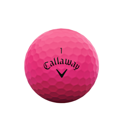 Callaway Supersoft - balles de golf personnalisées - Rose