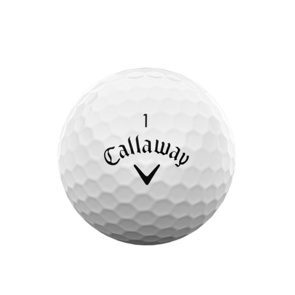 Callaway Supersoft - balles de golf personnalisées - Blanc