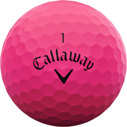 Callaway Supersoft - balles de golf vierges - Rose