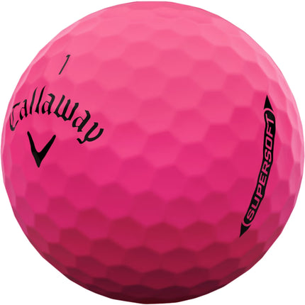 Callaway Supersoft - balles de golf vierges - Rose