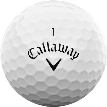 Callaway Supersoft - balles de golf vierges - Blanc