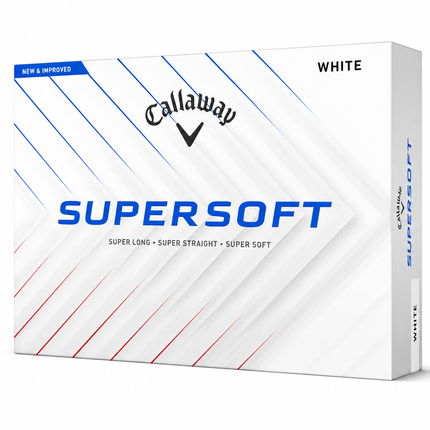 Callaway Supersoft - déjà personnalisées avec logo - Blanc