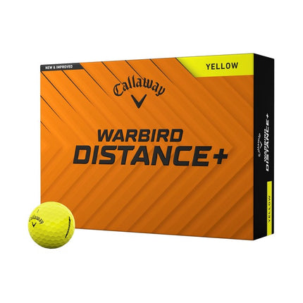 Callaway Warbird - balles de golf personnalisées - Jaune