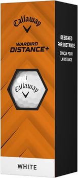 Callaway Warbird Distance+ - déjà personnalisées avec logo - Blanc