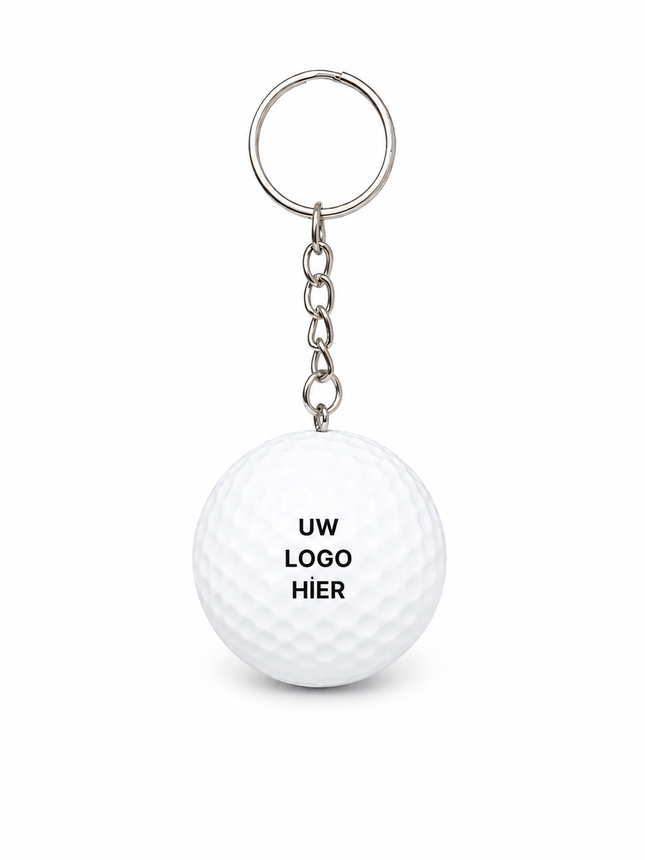 Porte-clés balle de golf avec logo personnalisé