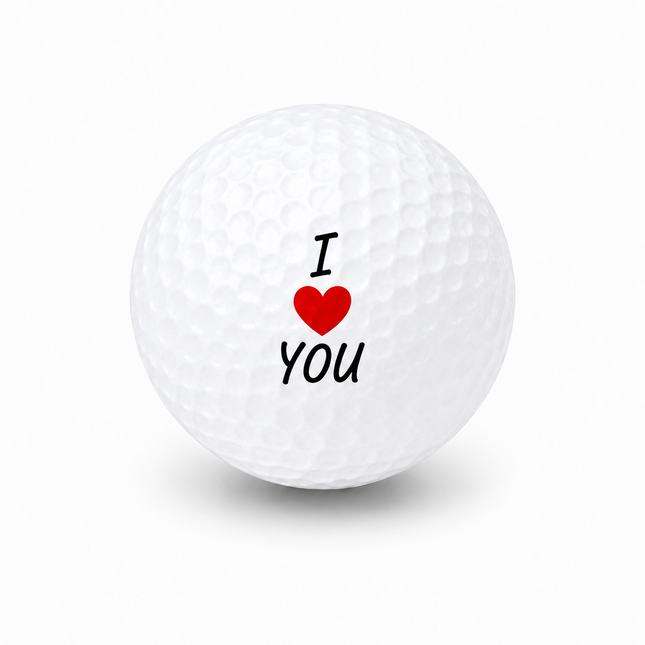 Balle de golf I Love You - Wilson Smart Core