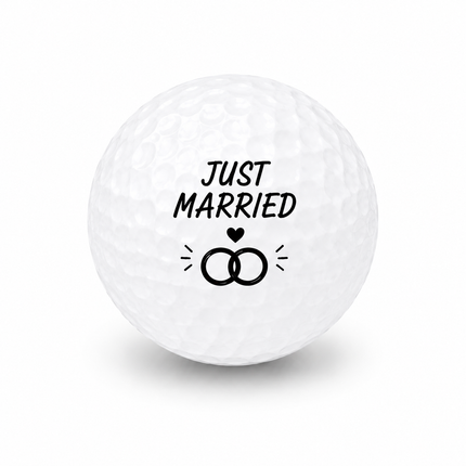 Balle de golf Just Married - Wilson Smart Core
