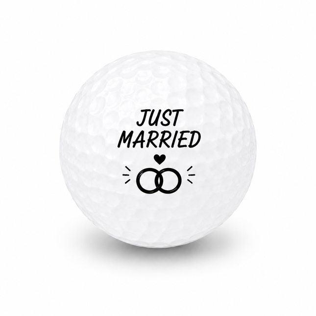 Balle de golf Just Married - Wilson Smart Core