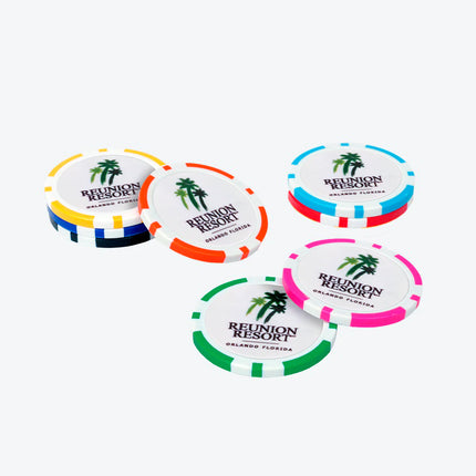 Jeton de poker Monaco 40 mm - Impression recto