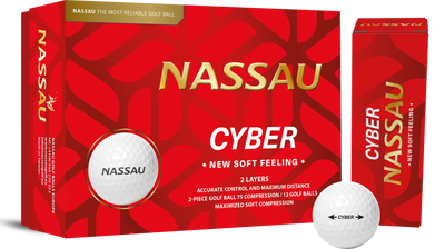 Nassau Cyber - balles de golf vierges