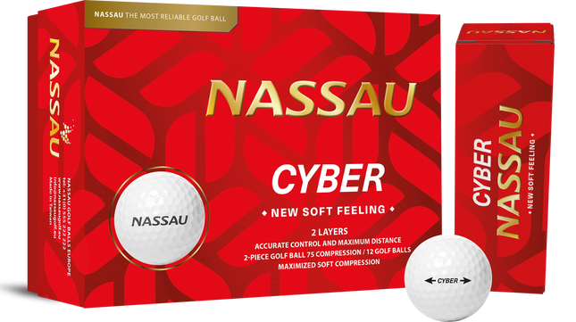 Nassau Cyber - balles de golf vierges