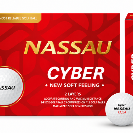 Nassau Cyber - balles de golf vierges