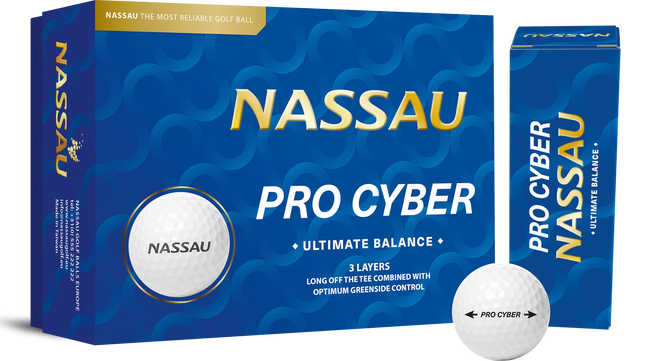 Nassau Pro Cyber - balles de golf vierges