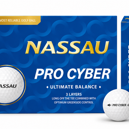 Nassau Pro Cyber - balles de golf vierges