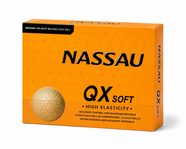 Nassau QX Soft - déjà personnalisées avec logo - Orange