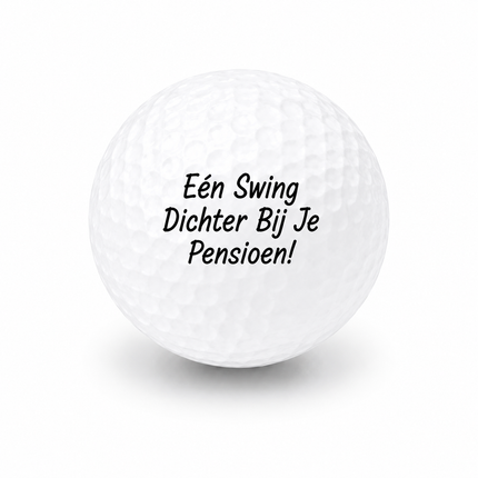 Balle de golf Retraite (texte) - Wilson Smart Core