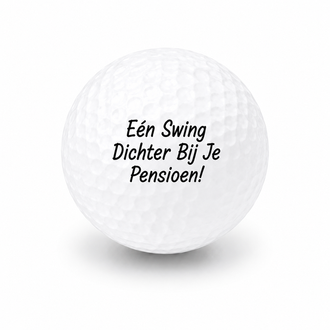 Balle de golf Retraite (texte) - Wilson Smart Core