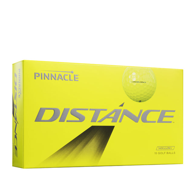 Pinnacle Yellow Distance - balles de golf personnalisées