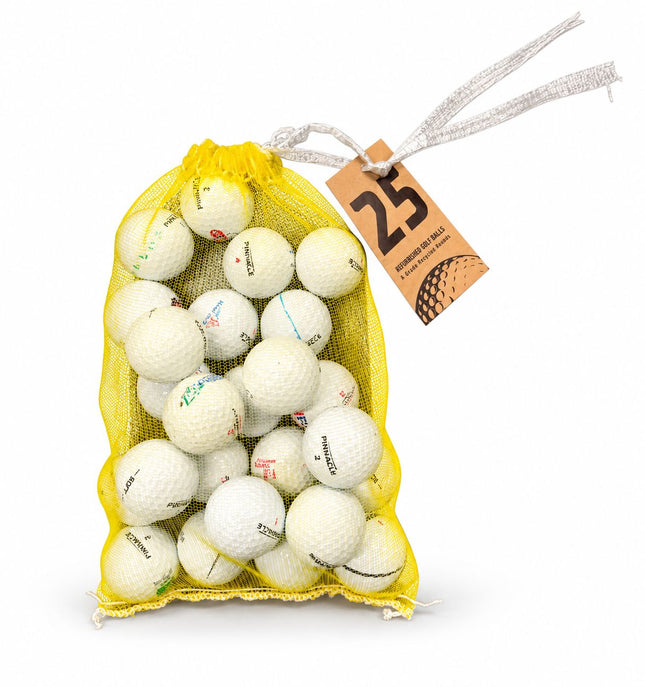 25 balles de golf Pinnacle reconditionnées – A-Grade Recycled
