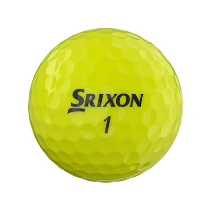 Srixon Q Star - balles de golf personnalisées - Jaune